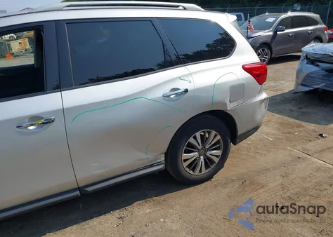 2020 Nissan Pathfinder S 2Wd из США, поврежденный, VIN 5N1DR2AN9LC635763